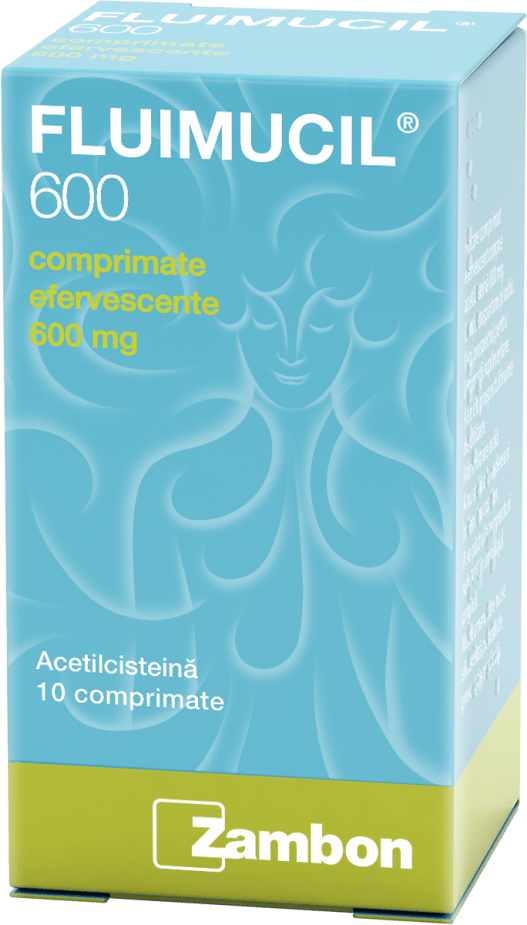 FLUIMUCIL 600 COMPRIMATE EFERVESCENTE